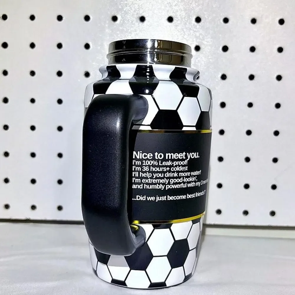 COLDEST Pursuit of Winning 15 oz Limitless Ultra V8 Soccer Bottle